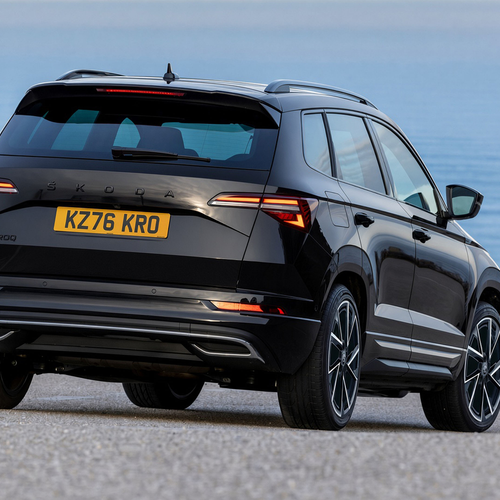 2026 Skoda Karoq Black Edition Rear View