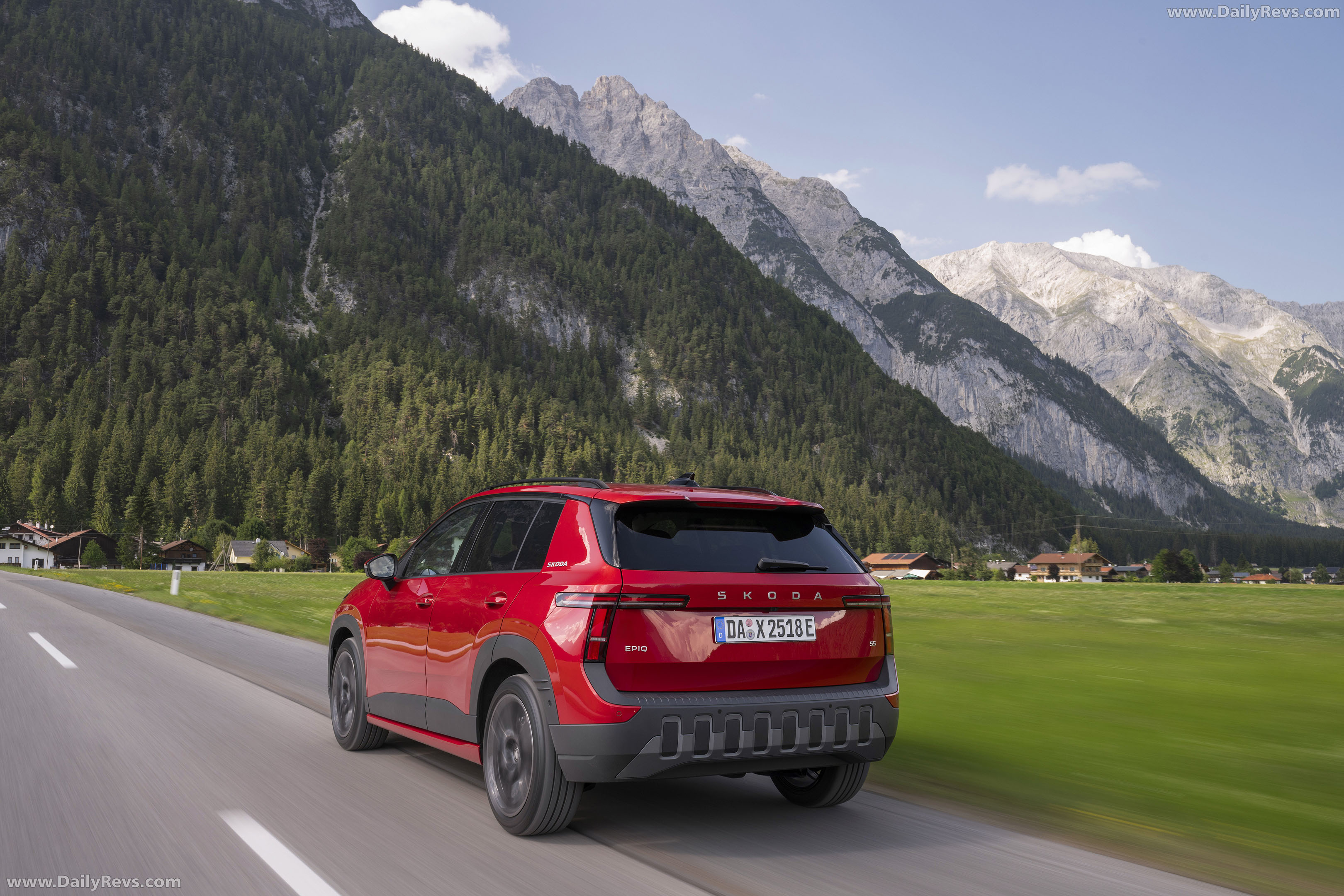 2027 Skoda Epiq Sportline Rear View