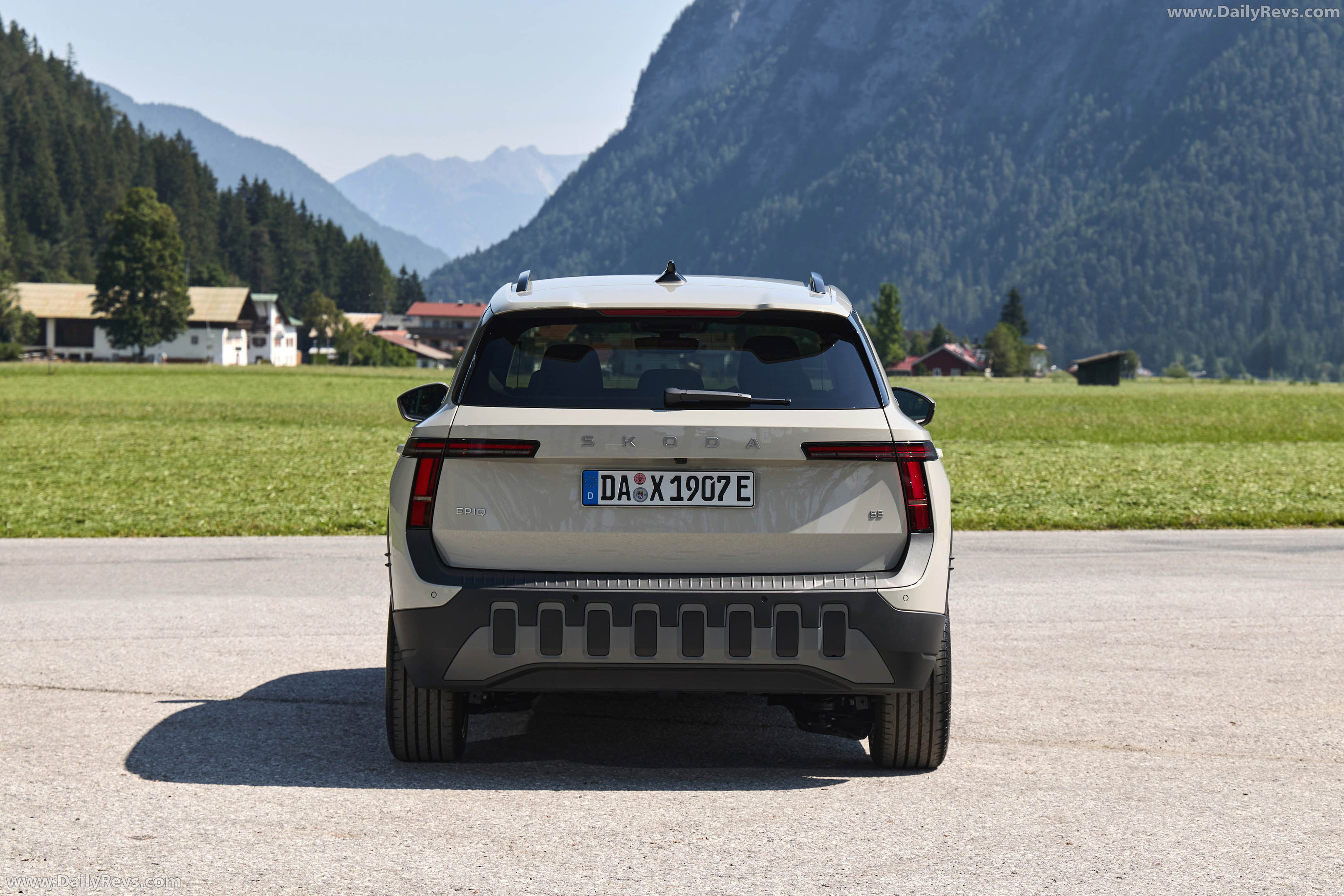 2027 Skoda Epiq 55 Rear View