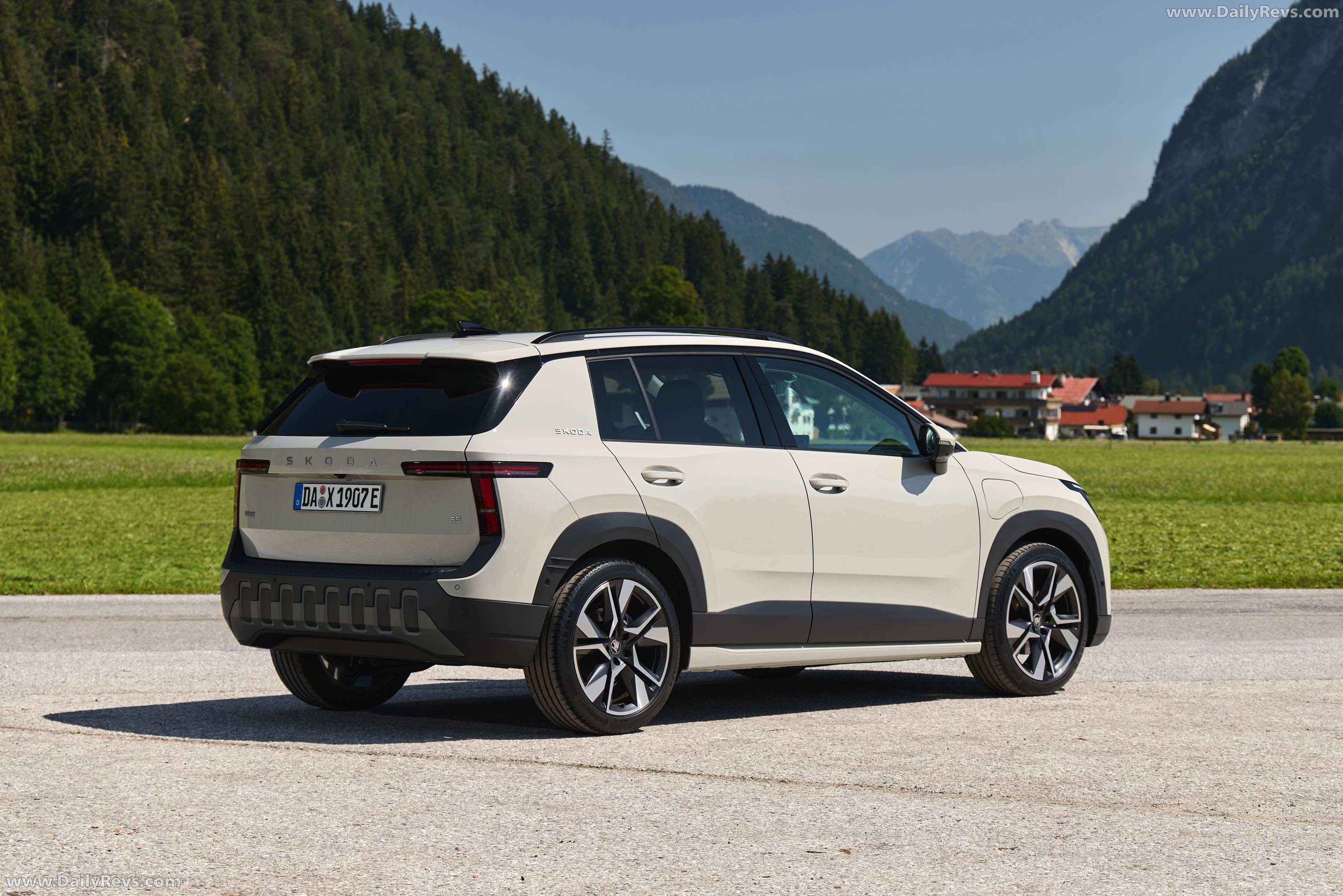 2027 Skoda Epiq 55 Rear View