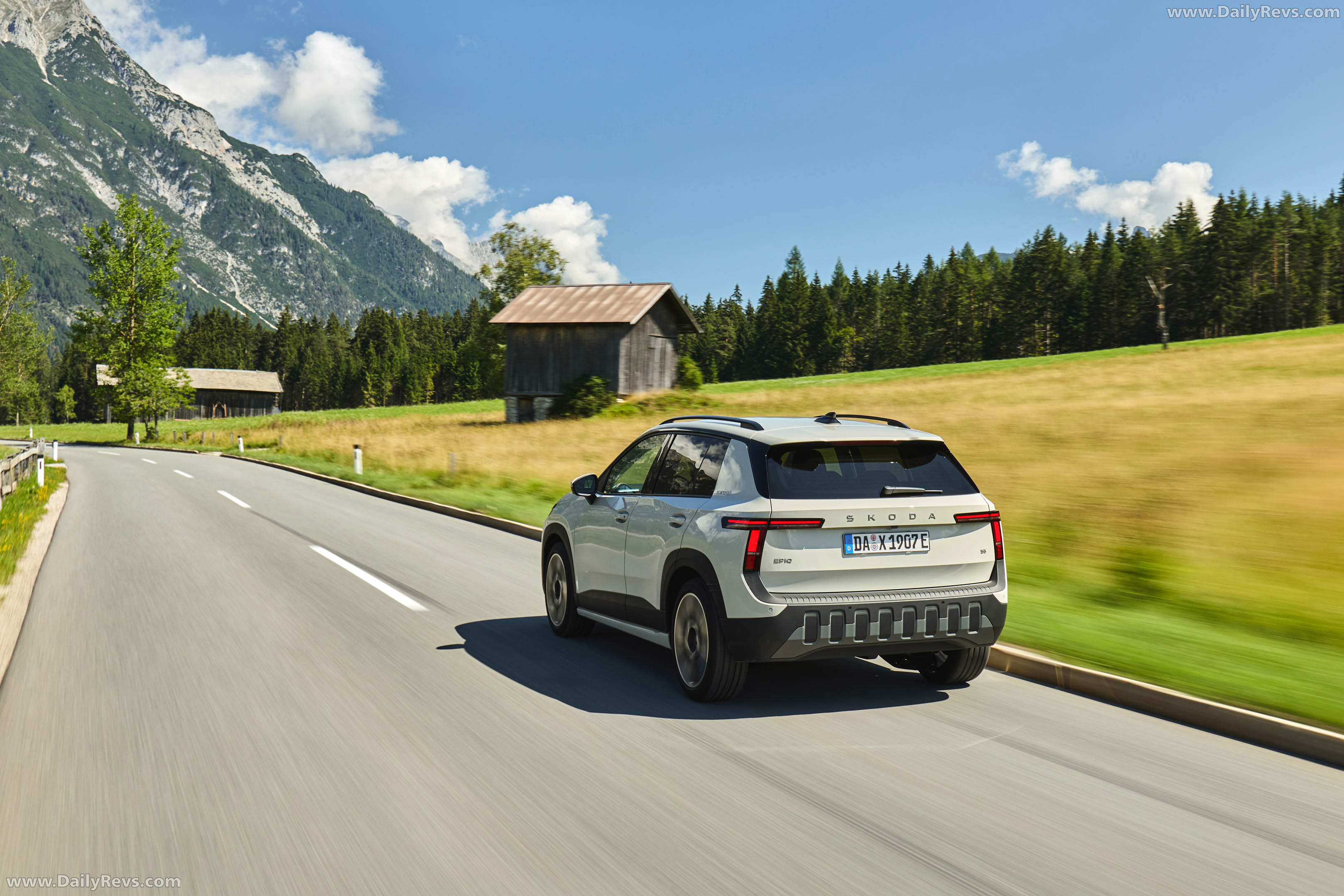 2027 Skoda Epiq 55 Rear View