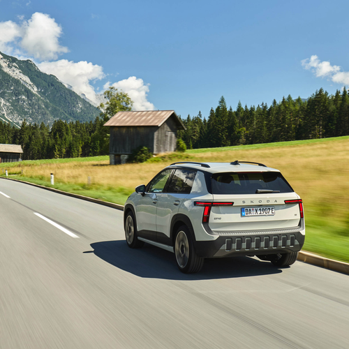 2027 Skoda Epiq 55 Rear View