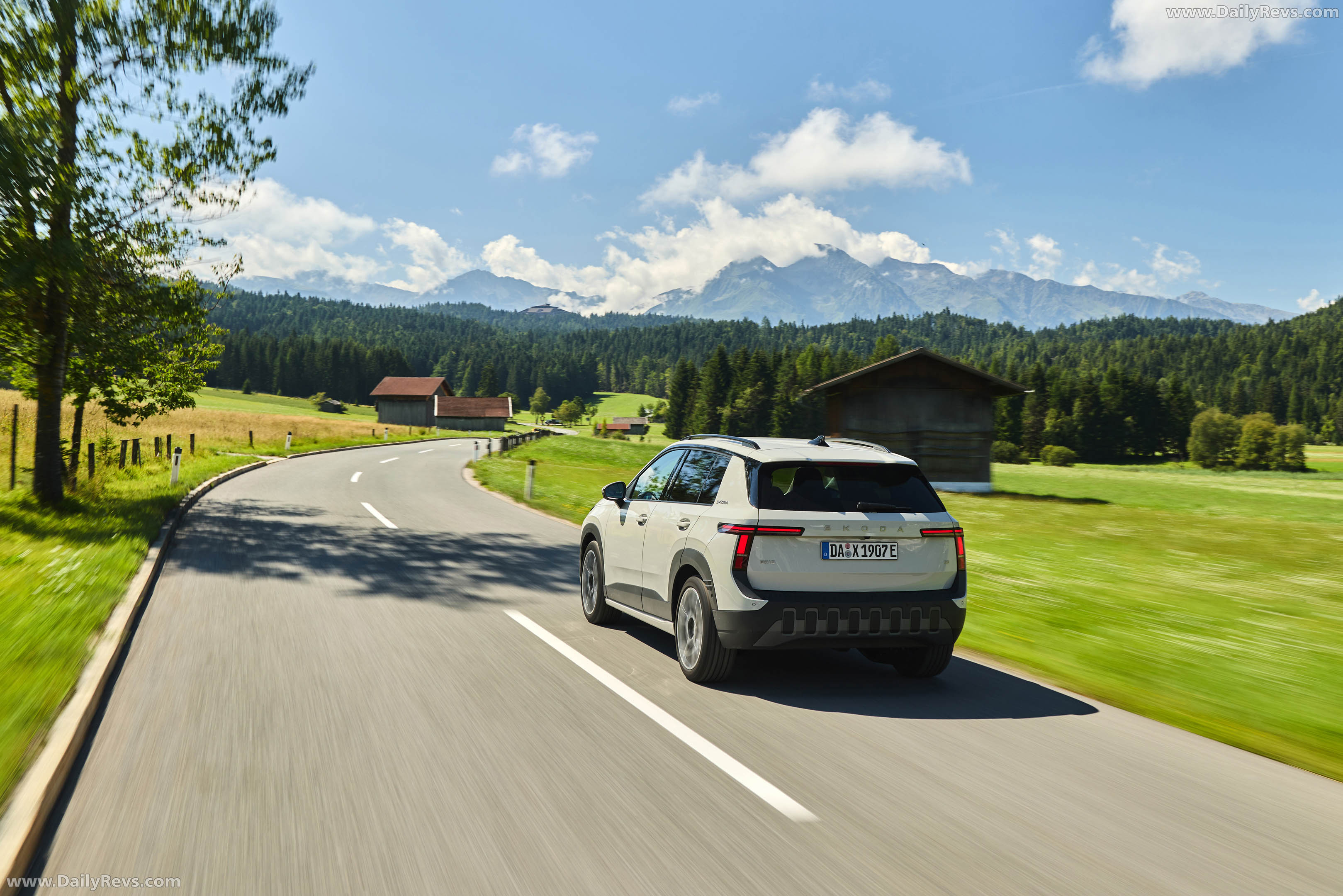2027 Skoda Epiq 55 Rear View