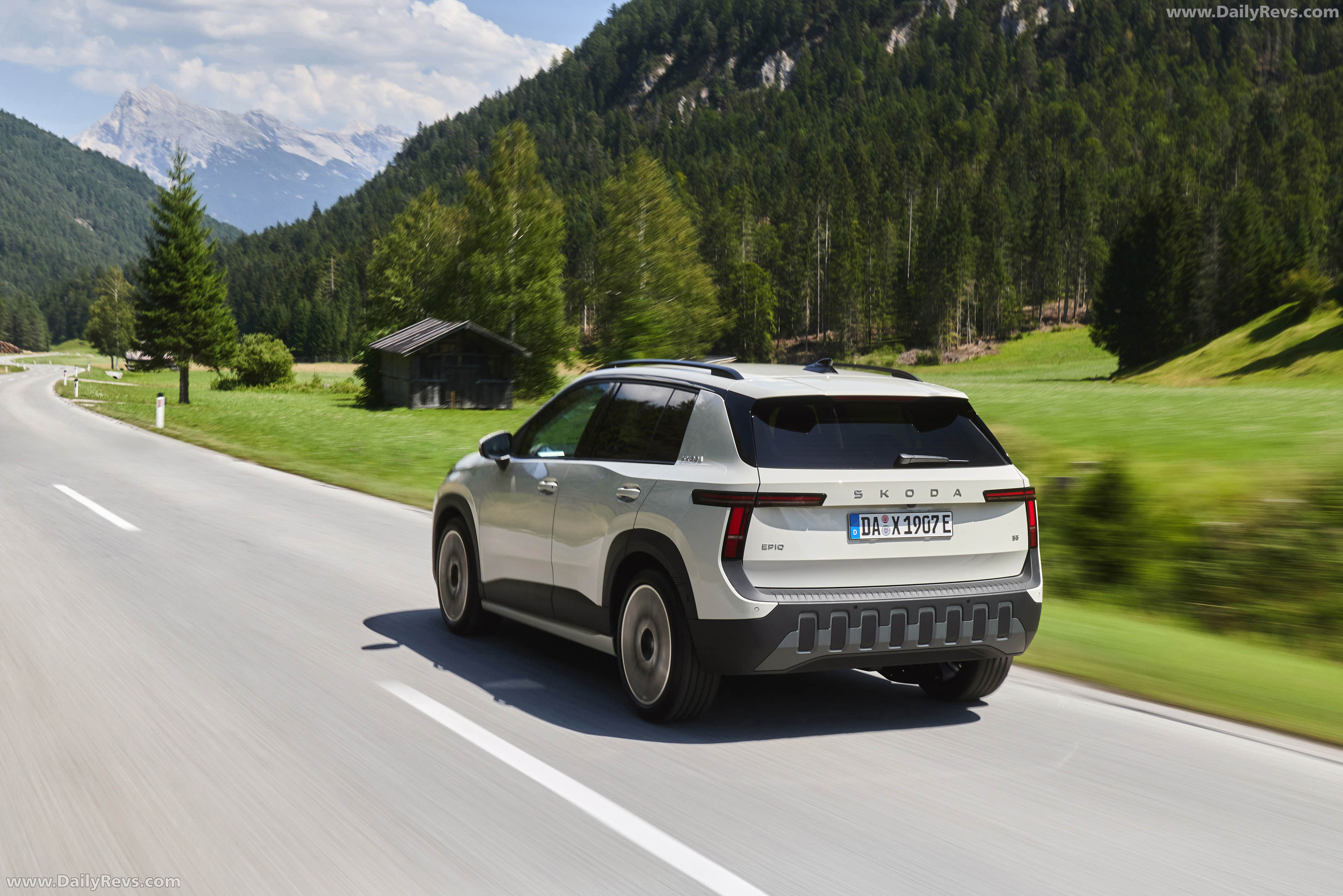 2027 Skoda Epiq 55 Rear View