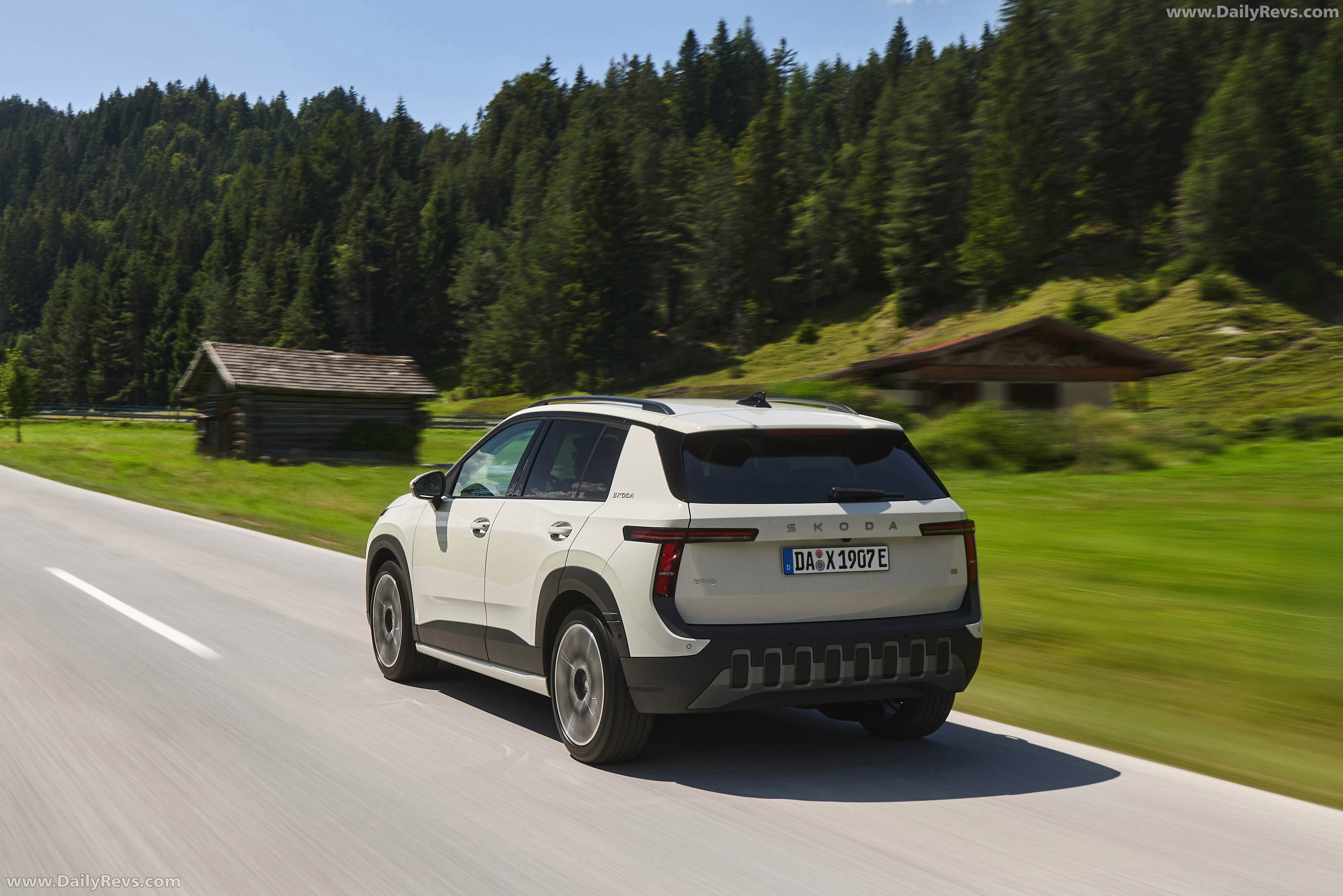 2027 Skoda Epiq 55 Rear View