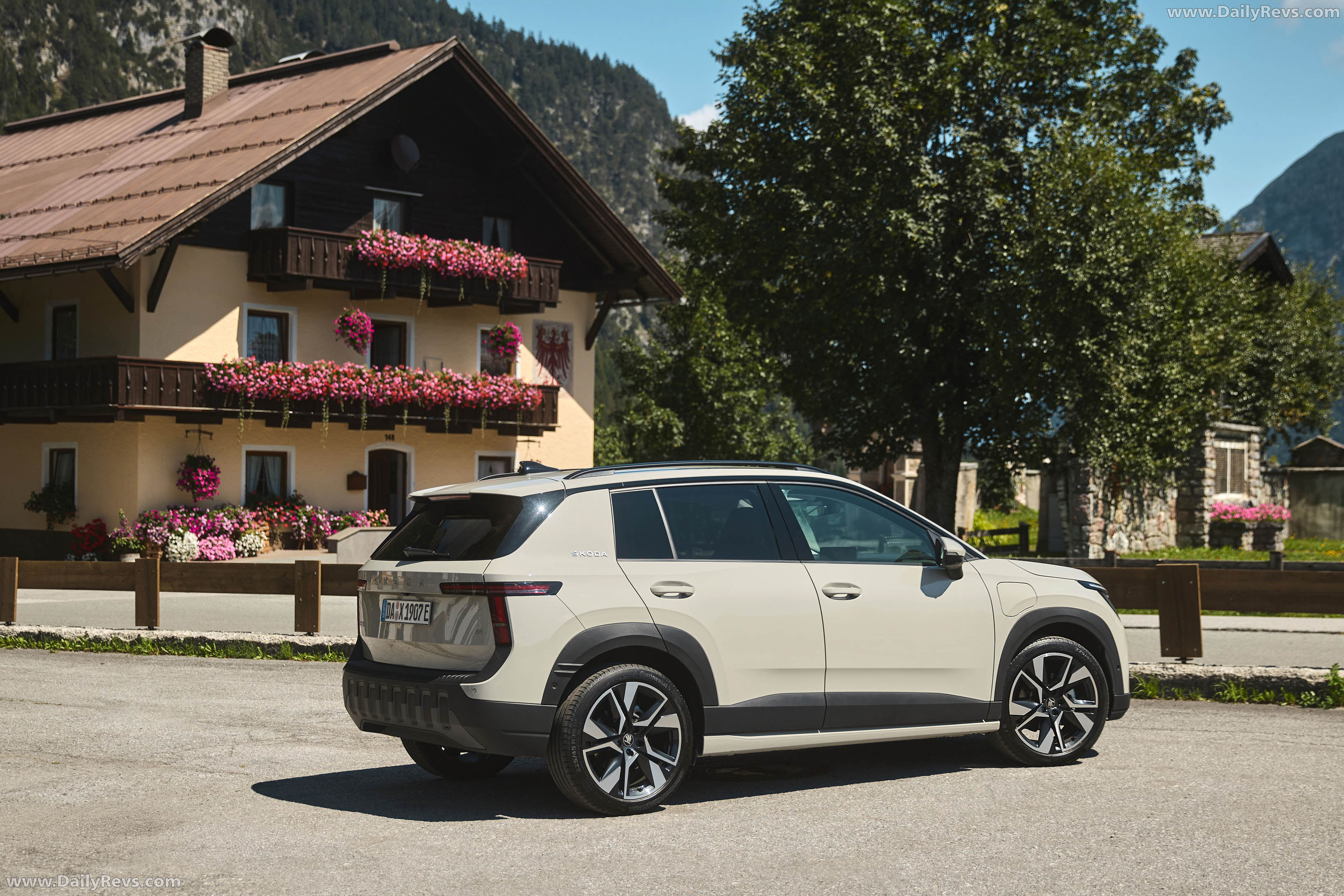 2027 Skoda Epiq 55 Rear View