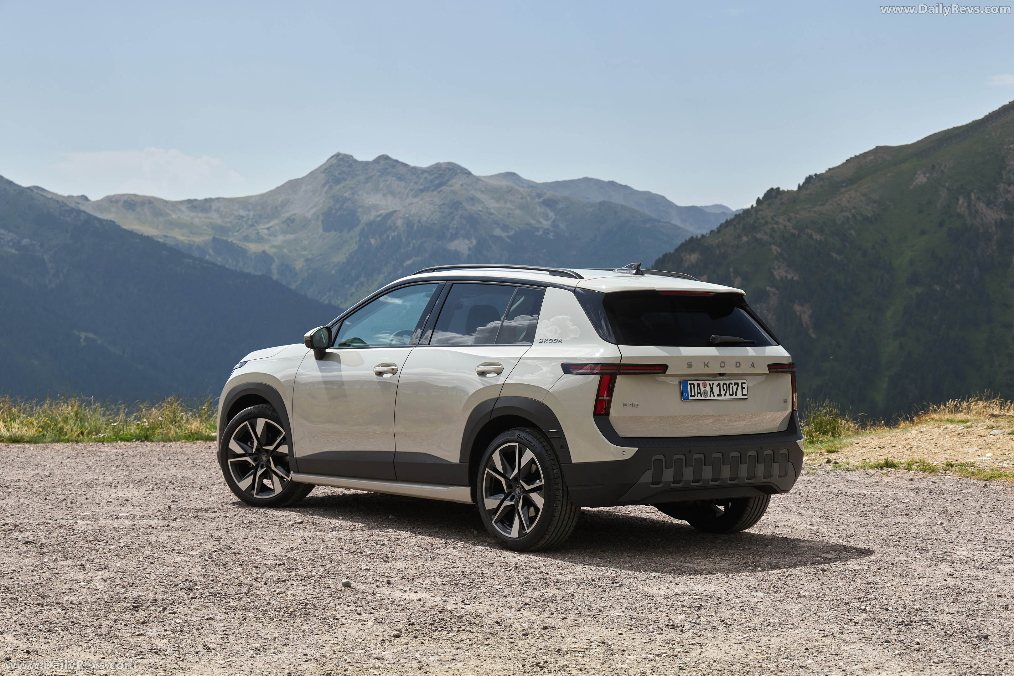 2027 Skoda Epiq 55 Rear View