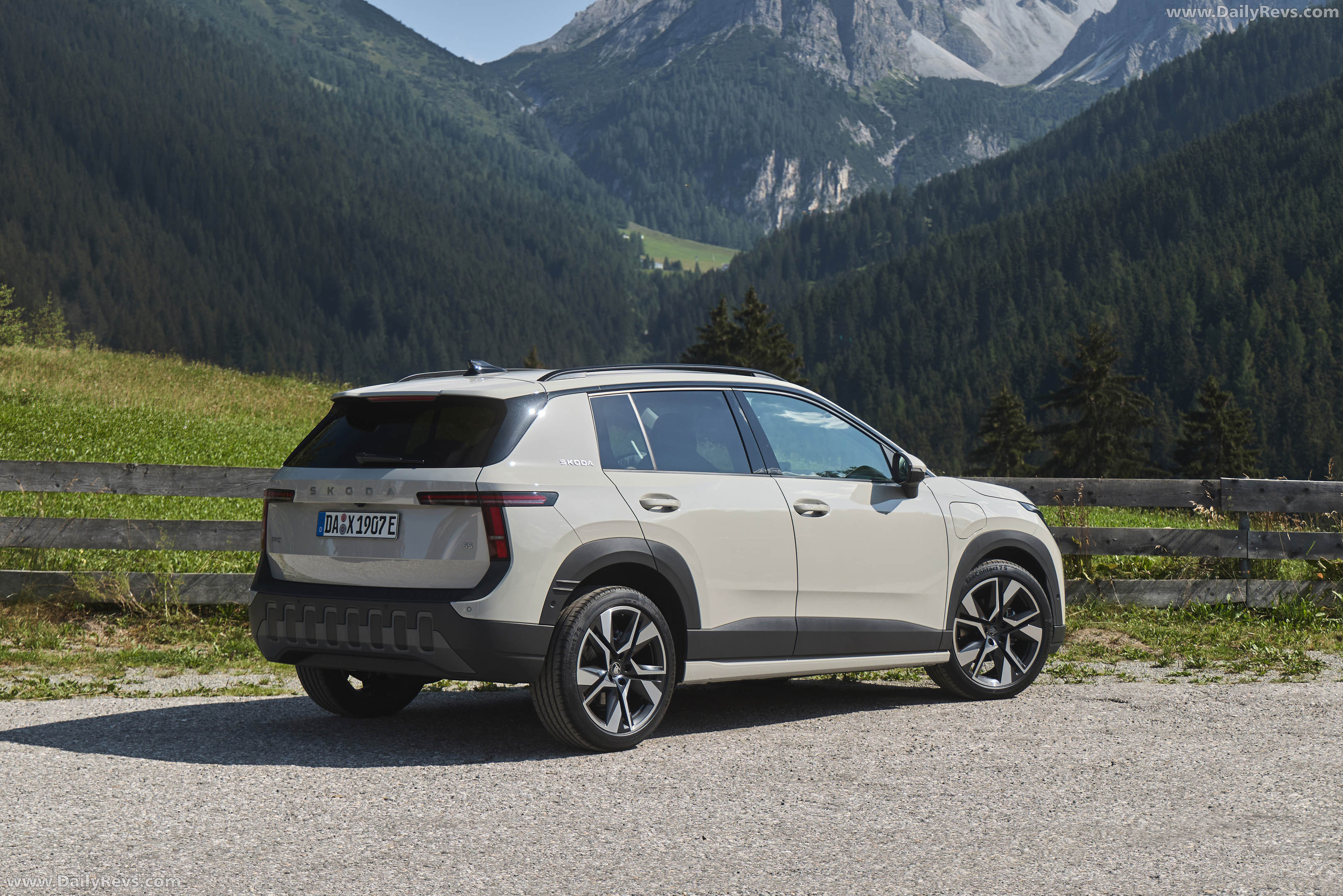 2027 Skoda Epiq 55 Rear View