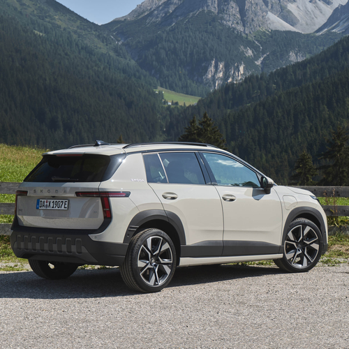 2027 Skoda Epiq 55 Rear View