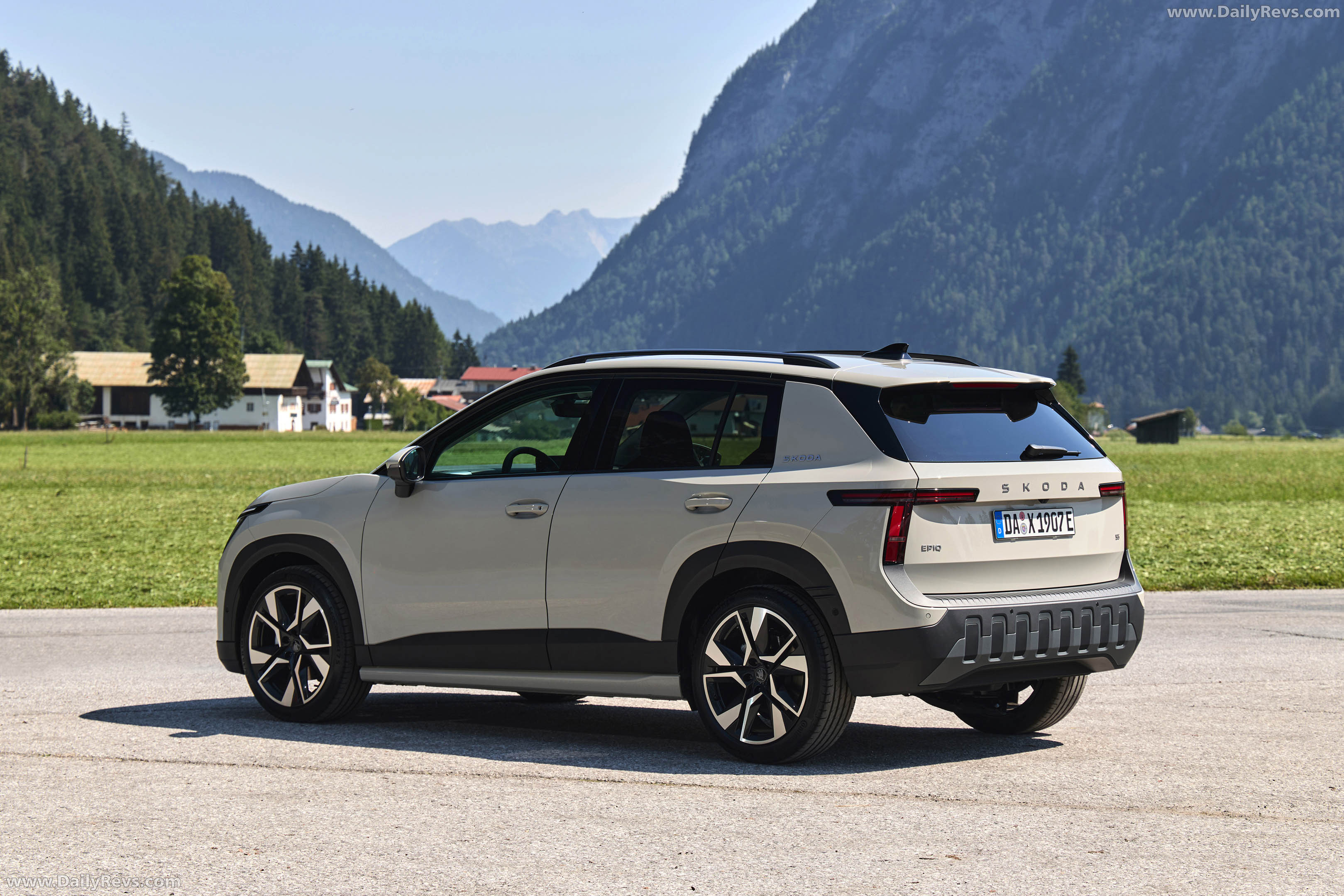 2027 Skoda Epiq 55 Rear View