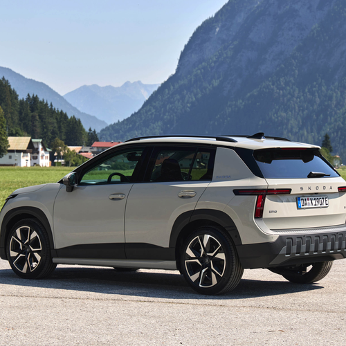 2027 Skoda Epiq 55 Rear View