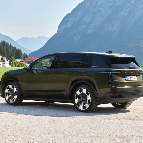 2027 Skoda Peaq Olibo Green Rear View
