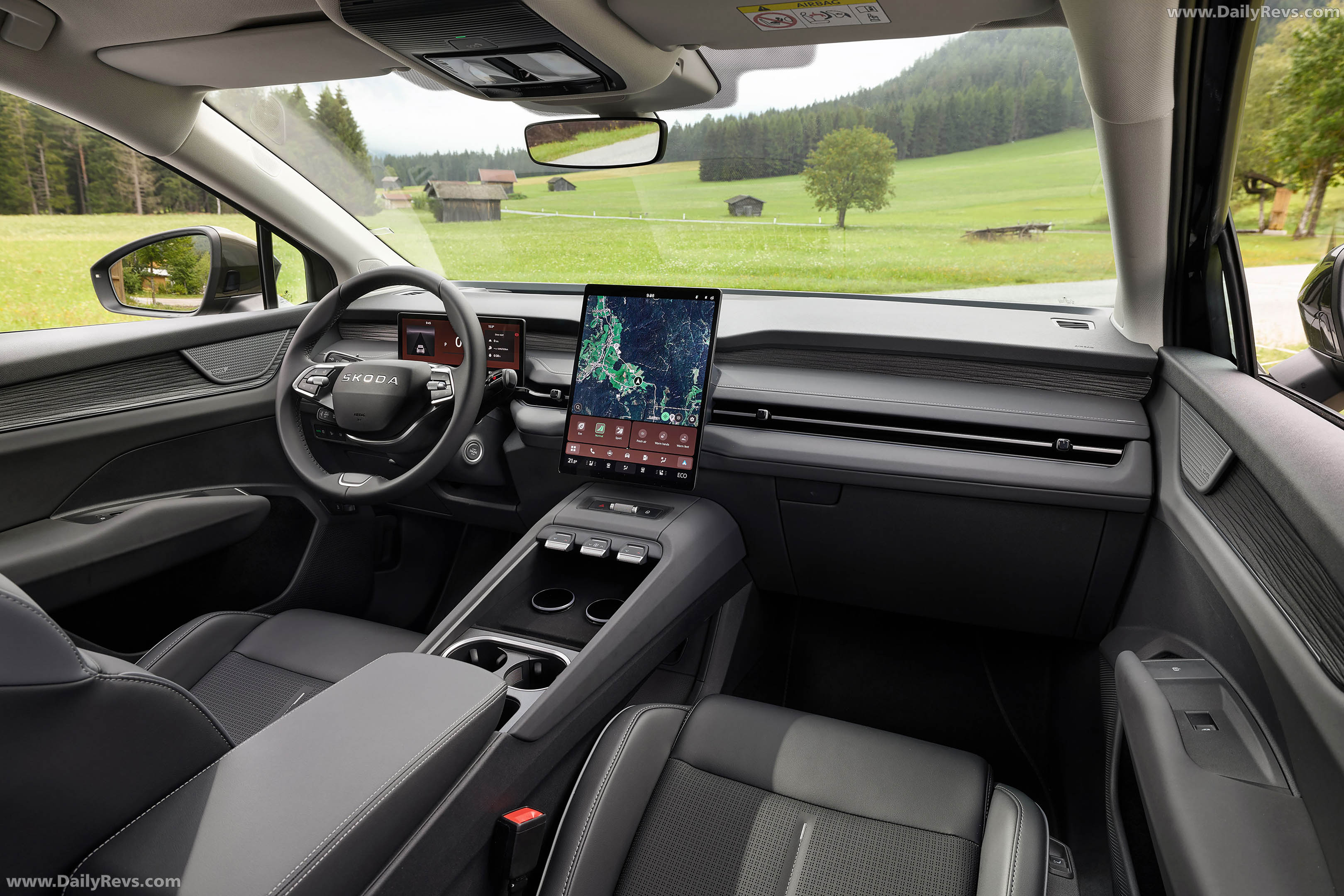 2027 Skoda Peaq Olibo Green Interior