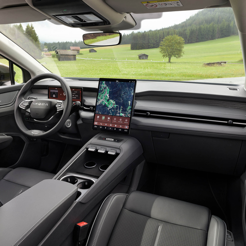 2027 Skoda Peaq Olibo Green Interior