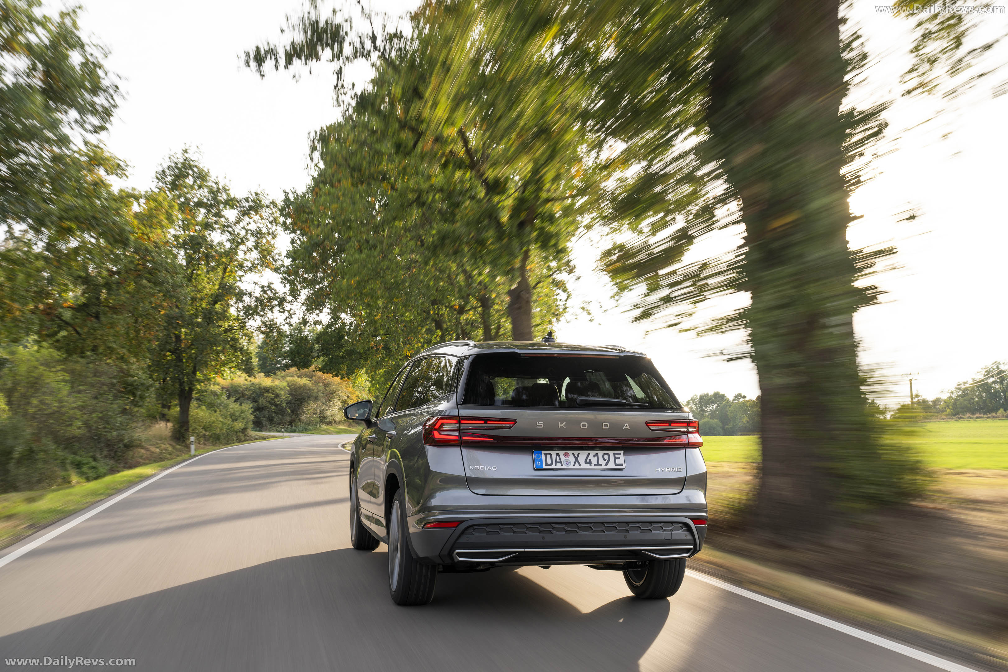 2026 Skoda Kodiaq PHEV LK Rear View