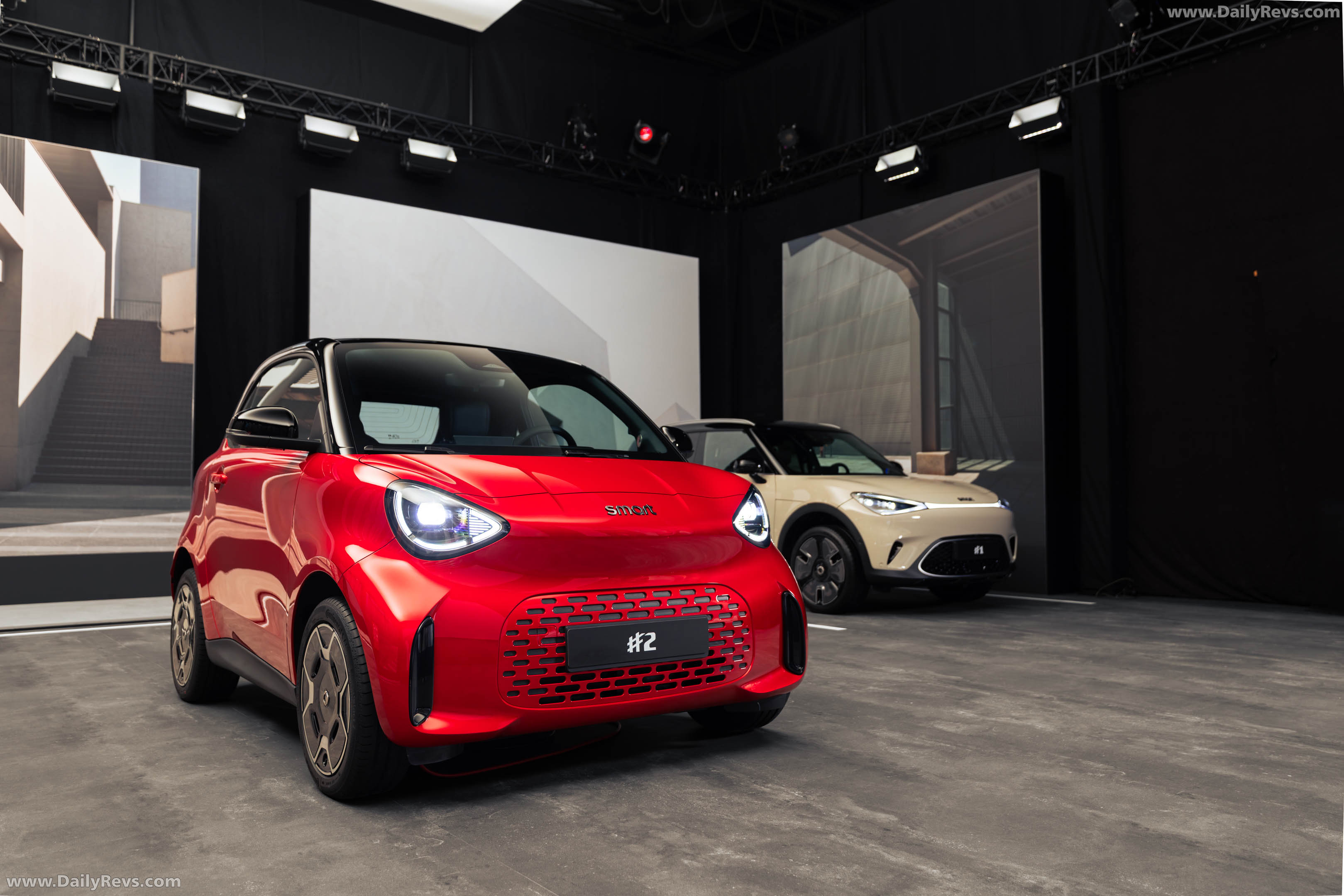 2027 Smart No.2 Premium Laser Red Front View
