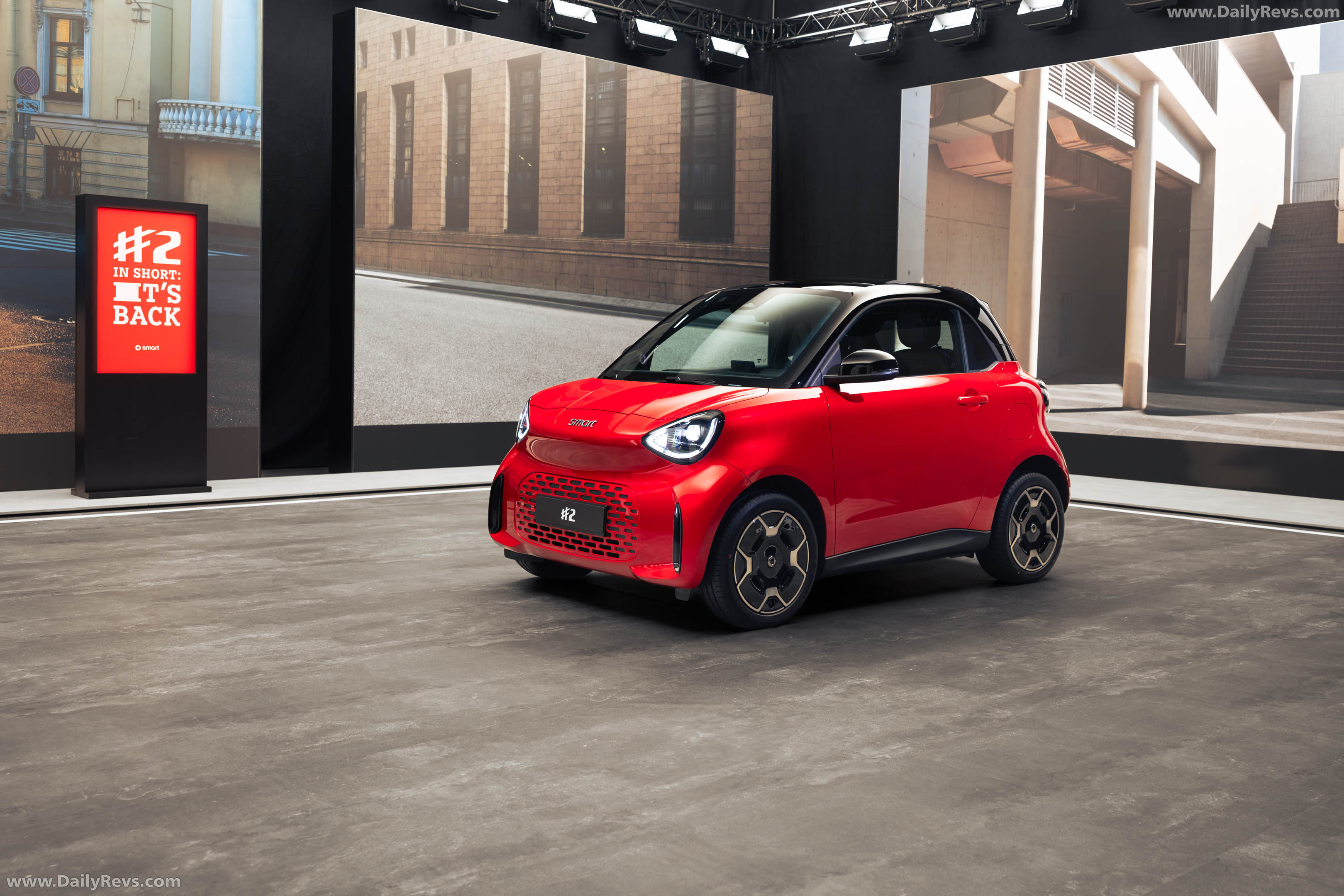 2027 Smart No.2 Premium Laser Red Front View