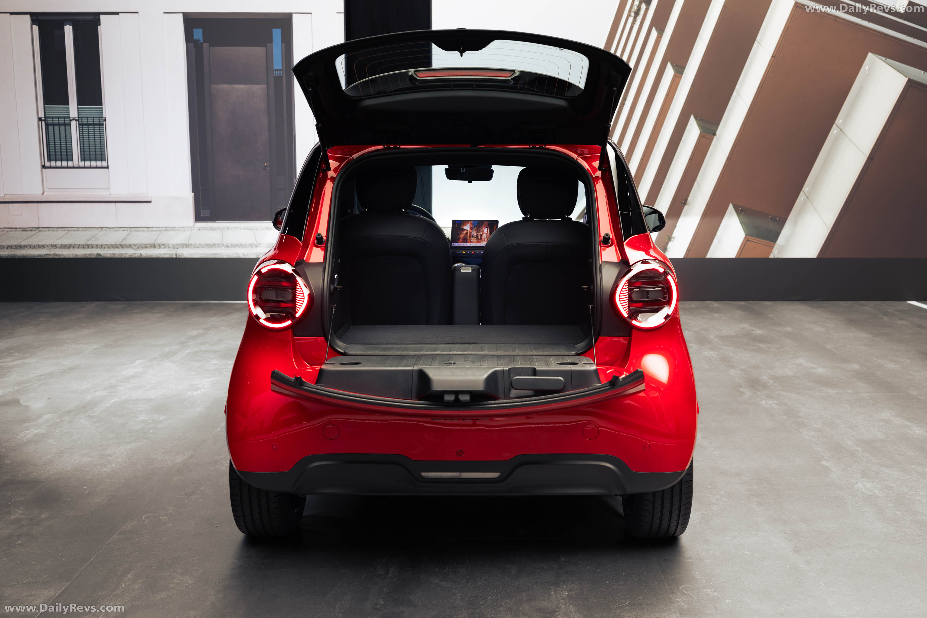 2027 Smart No.2 Premium Laser Red Rear View