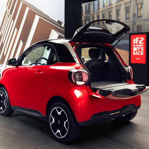 2027 Smart No.2 Premium Laser Red Rear View