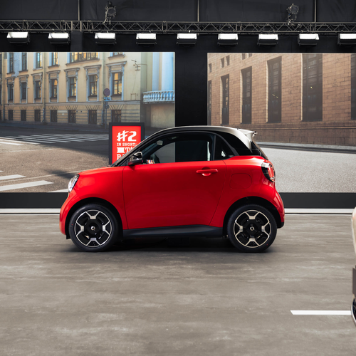 2027 Smart No.2 Premium Laser Red Side View