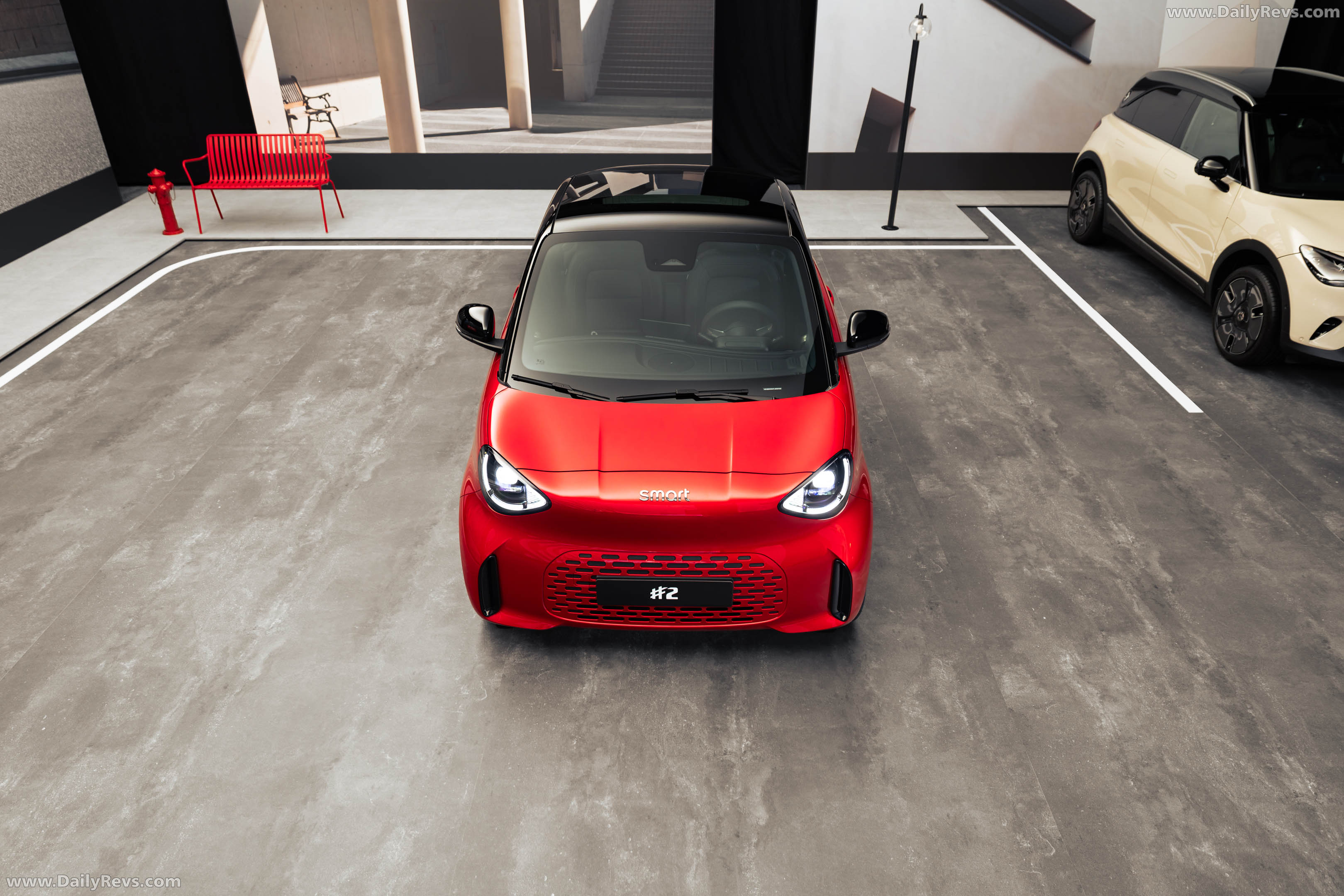 2027 Smart No.2 Premium Laser Red Top View
