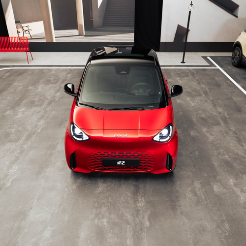 2027 Smart No.2 Premium Laser Red Top View