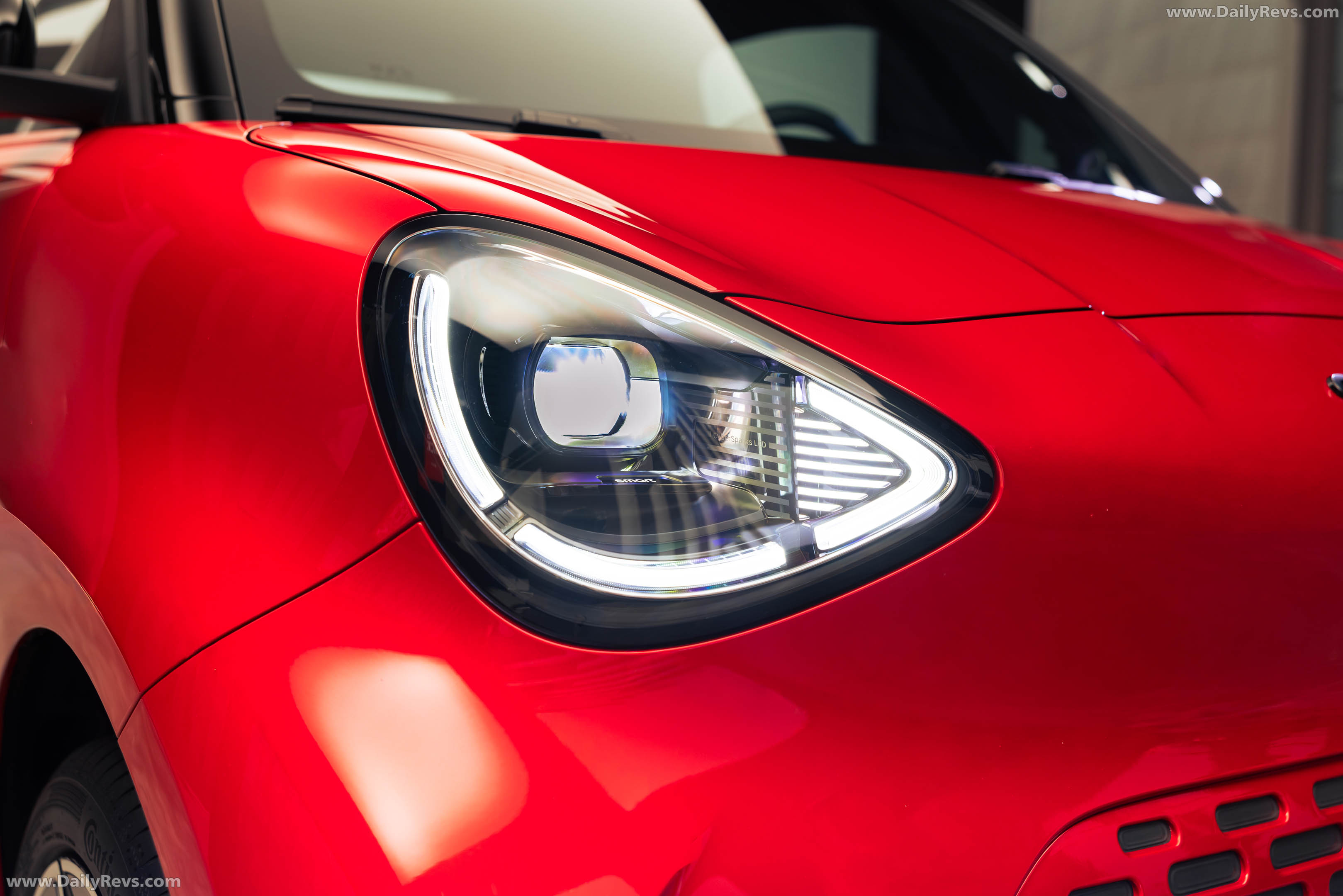 2027 Smart No.2 Premium Laser Red Exterior