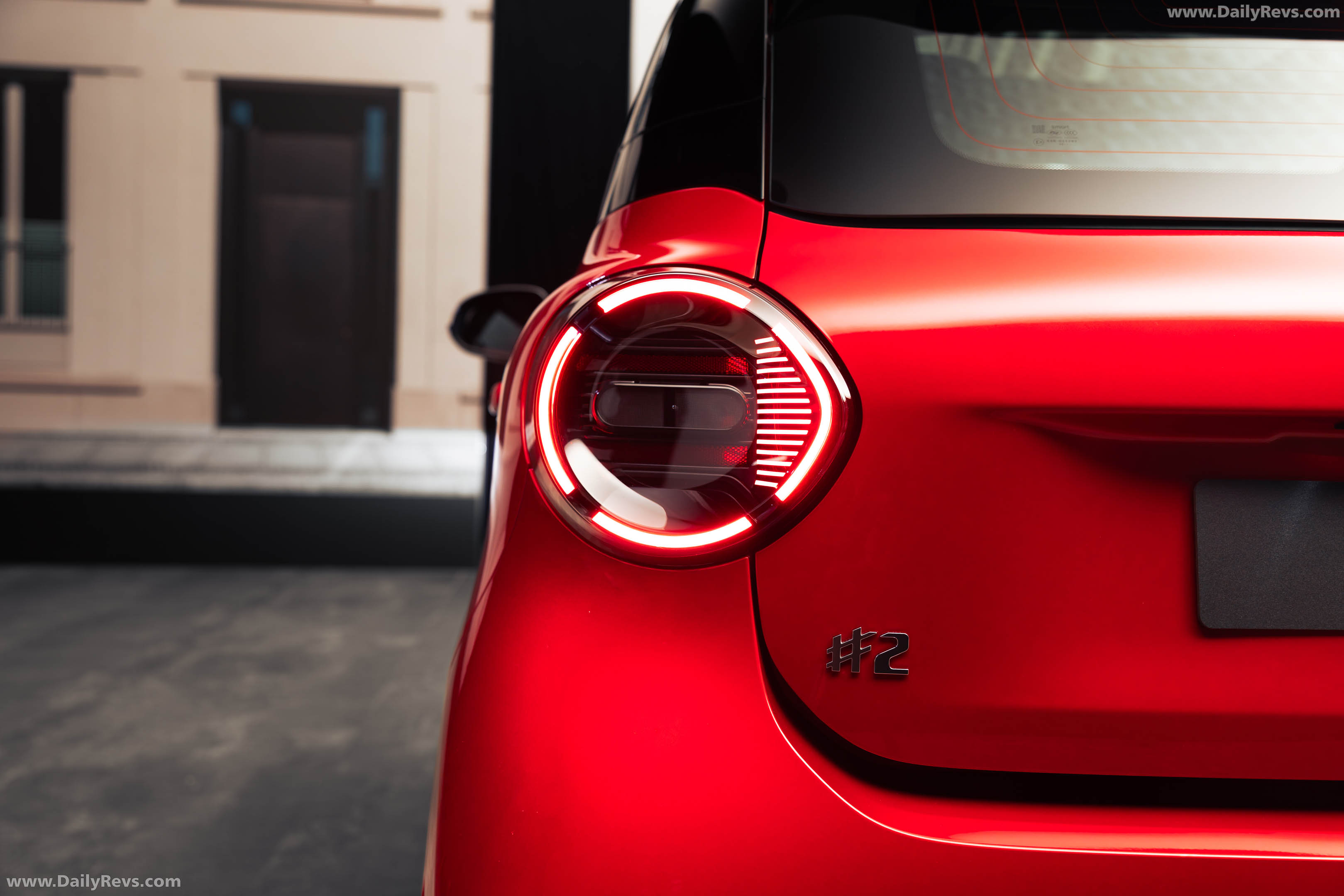 2027 Smart No.2 Premium Laser Red Exterior