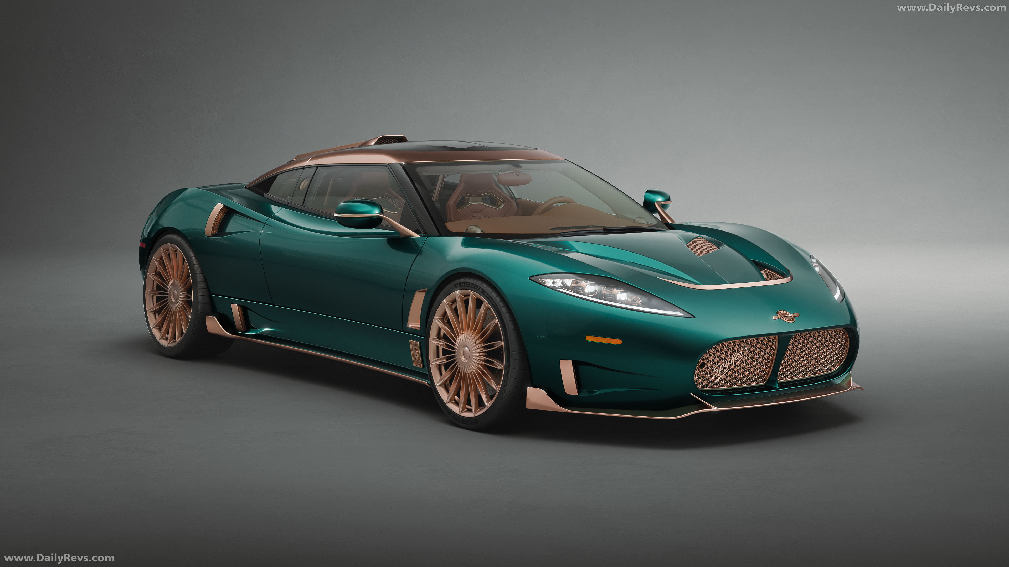 2027 Spyker C8 Preliator XXV Coupe Front View