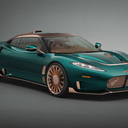 2027 Spyker C8 Preliator XXV Coupe Front View