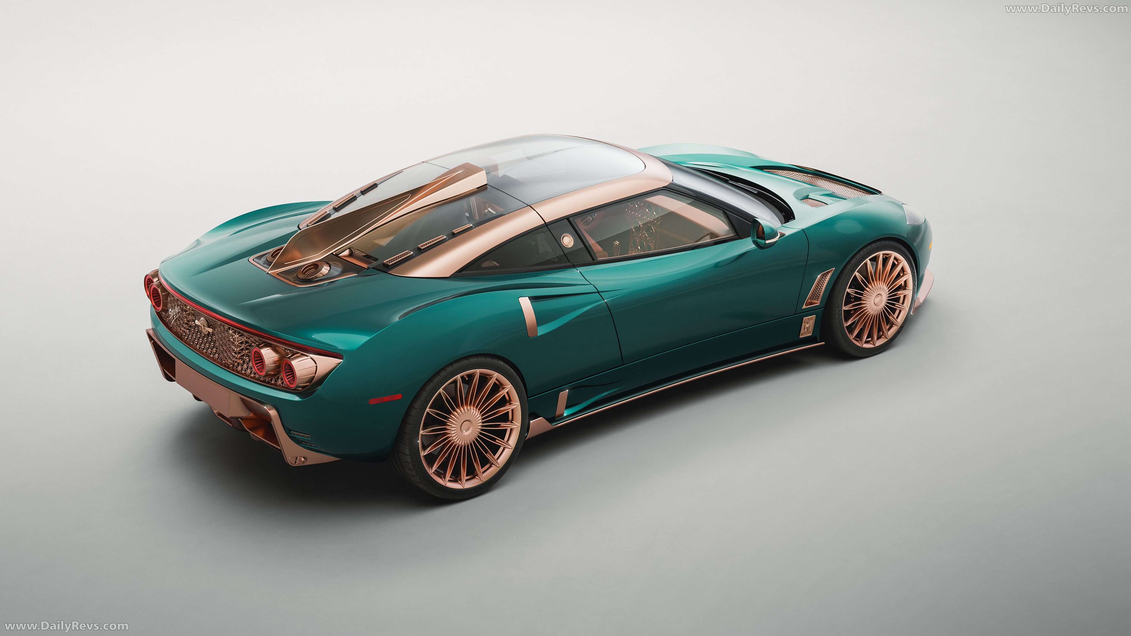 2027 Spyker C8 Preliator XXV Coupe Rear View