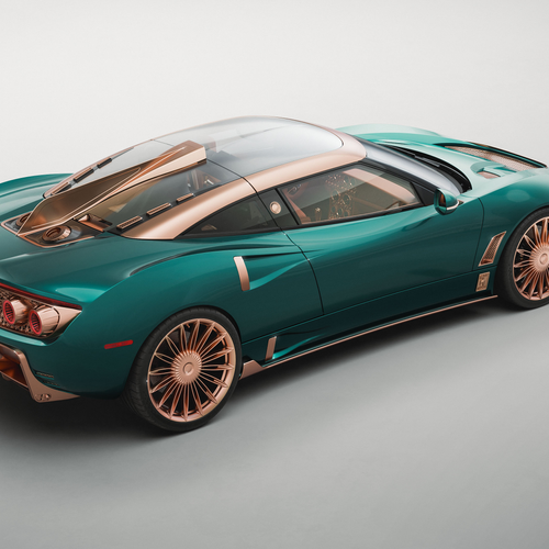 2027 Spyker C8 Preliator XXV Coupe Rear View