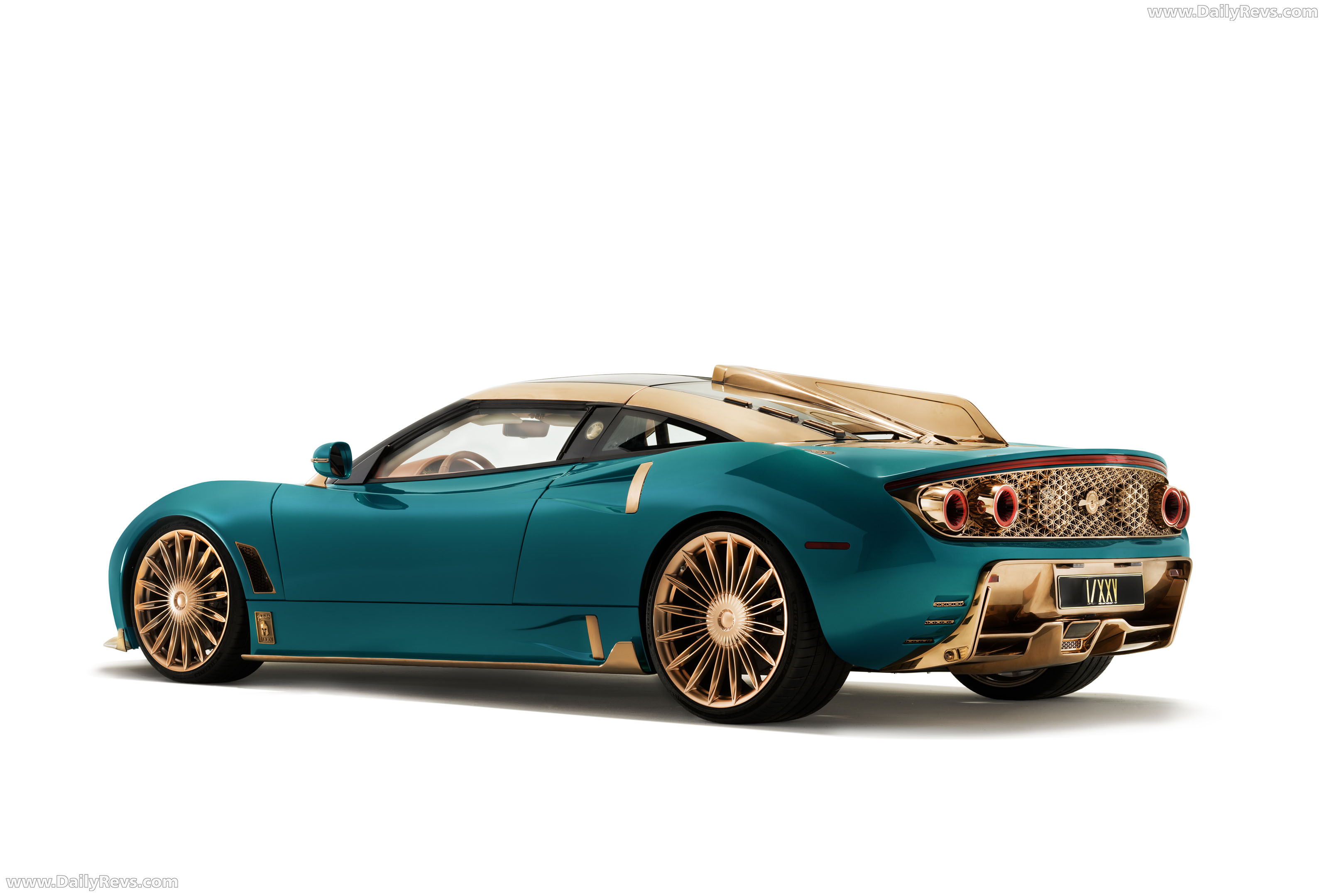 2027 Spyker C8 Preliator XXV Coupe Rear View