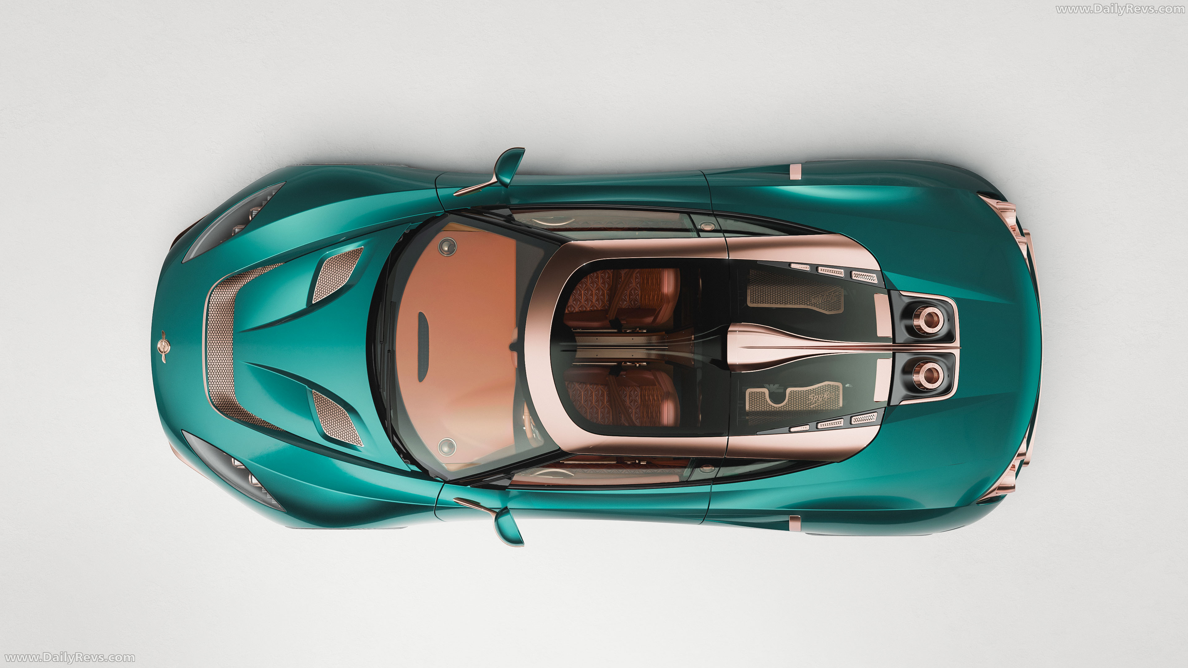 2027 Spyker C8 Preliator XXV Coupe Top View
