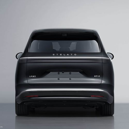 2026 Stelato V8 Rear View