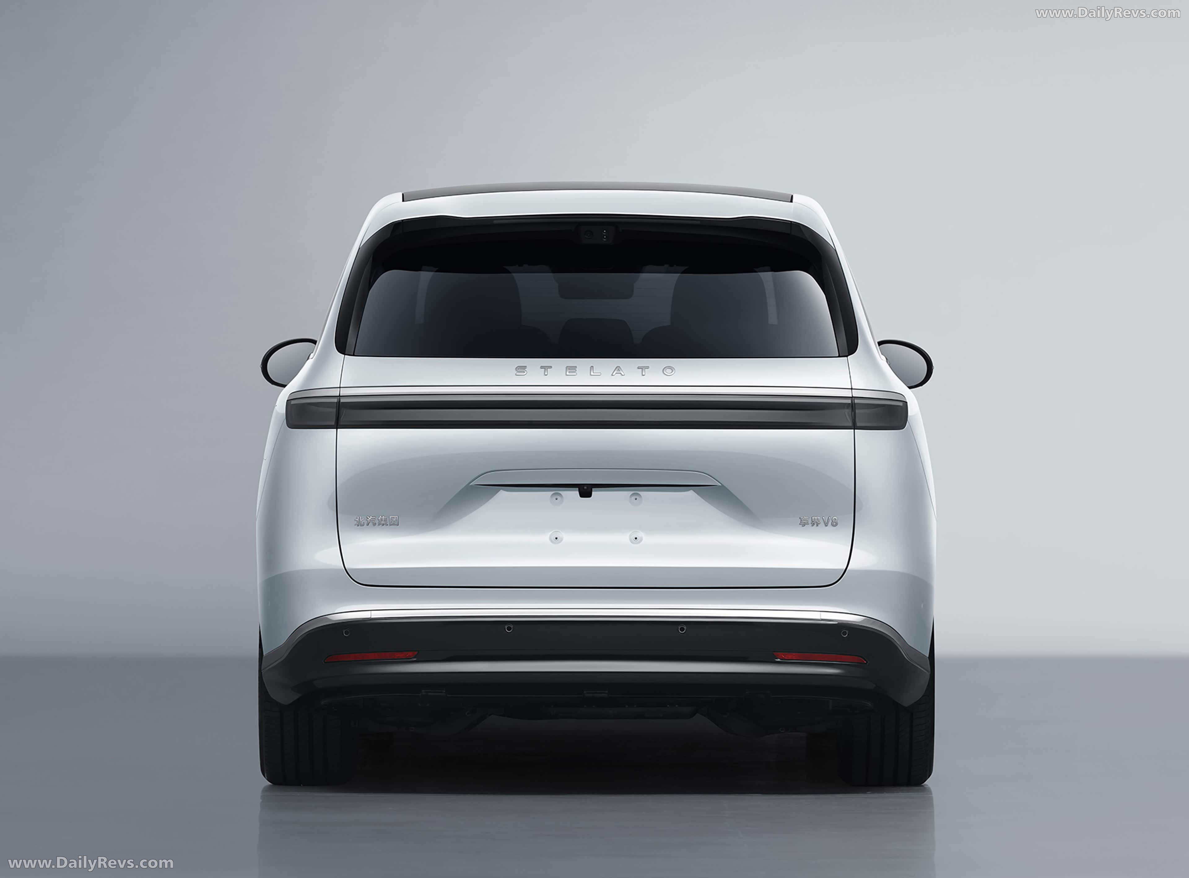 2026 Stelato V8 Rear View