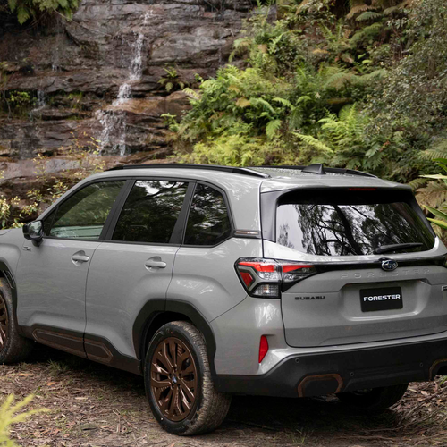 2025 Subaru Forester AWD Hybrid Sport Australian Version Rear View
