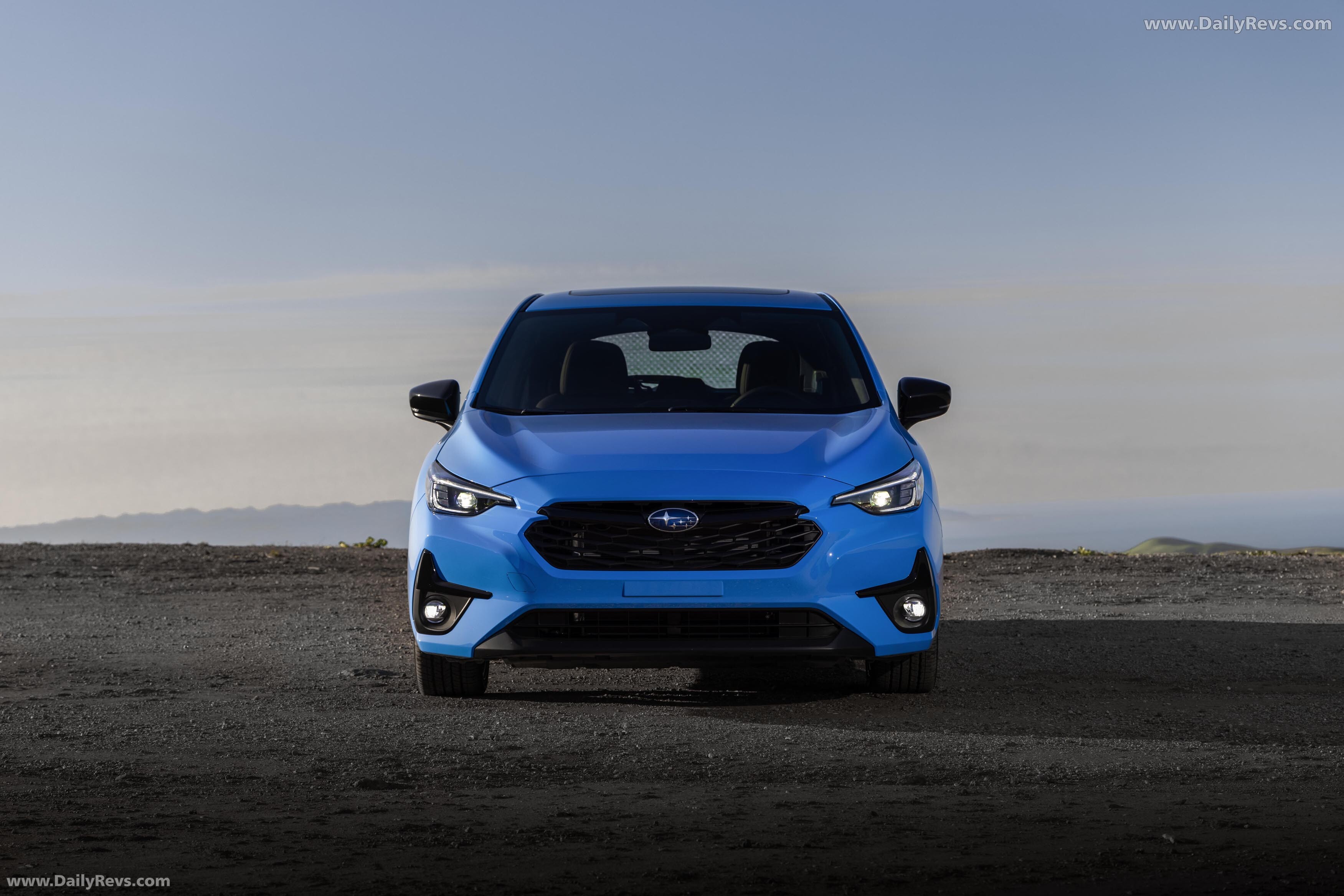2024 Subaru Impreza RS Oasis Blue Front View