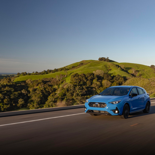 2024 Subaru Impreza RS Oasis Blue Front View
