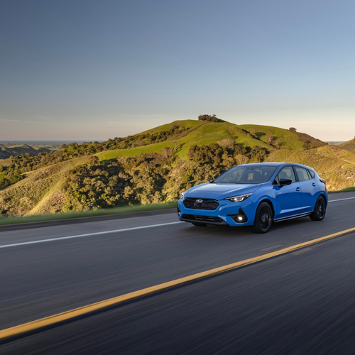 2024 Subaru Impreza RS Oasis Blue Front View