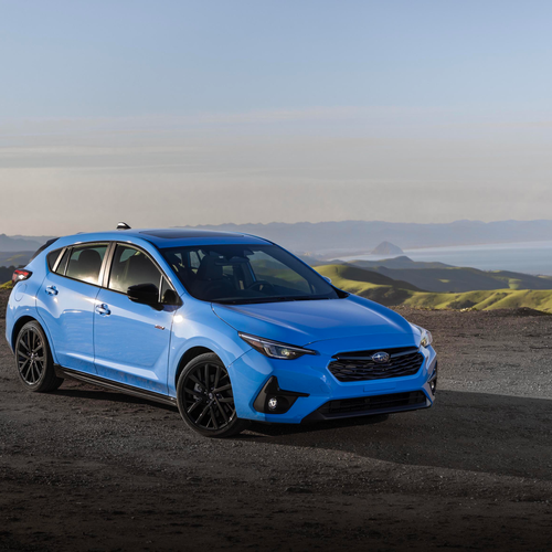 2024 Subaru Impreza RS Oasis Blue Front View