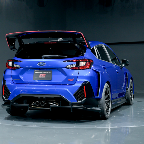 2025 Subaru Performance-B STI Concept Rear View