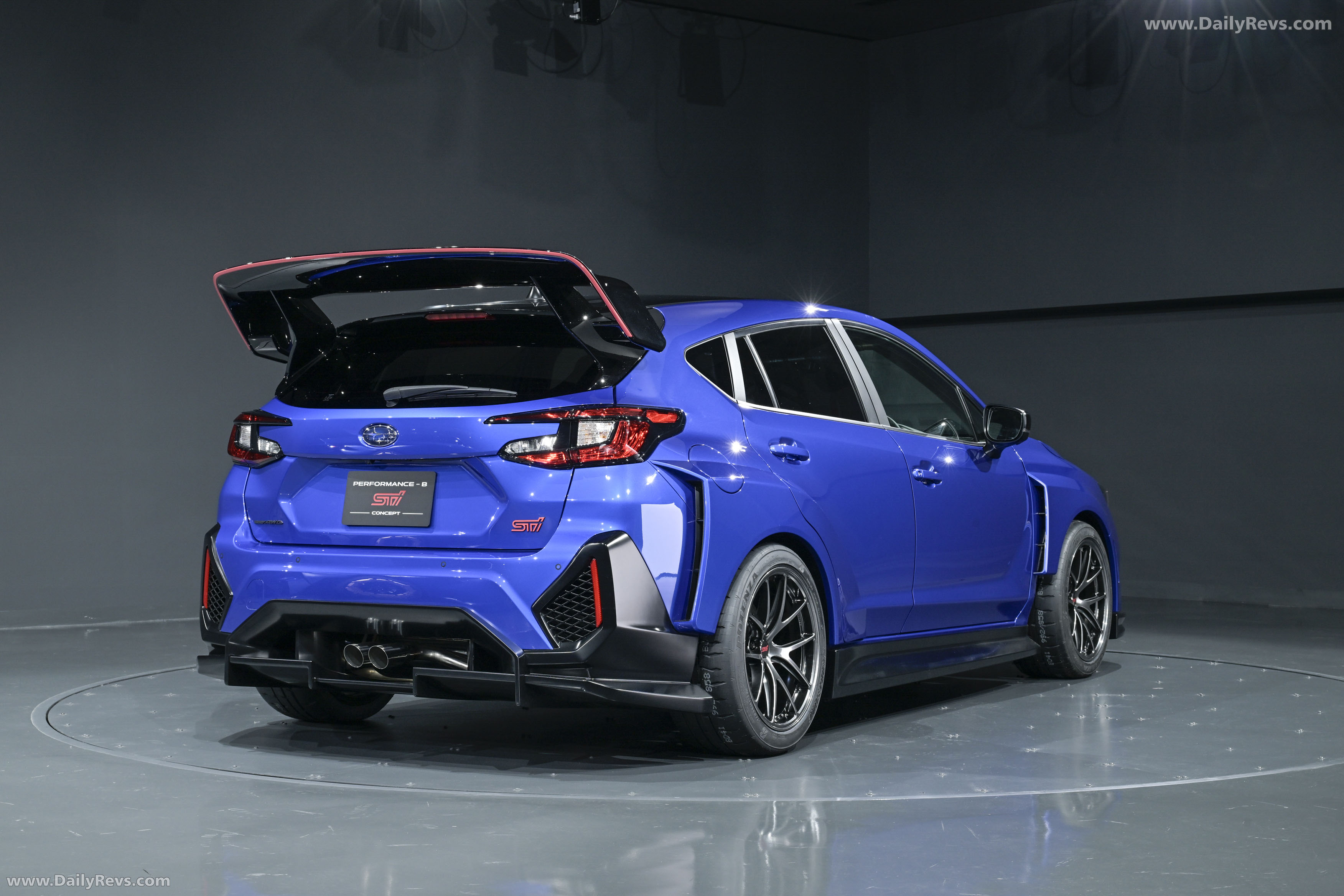 2025 Subaru Performance-B STI Concept Rear View