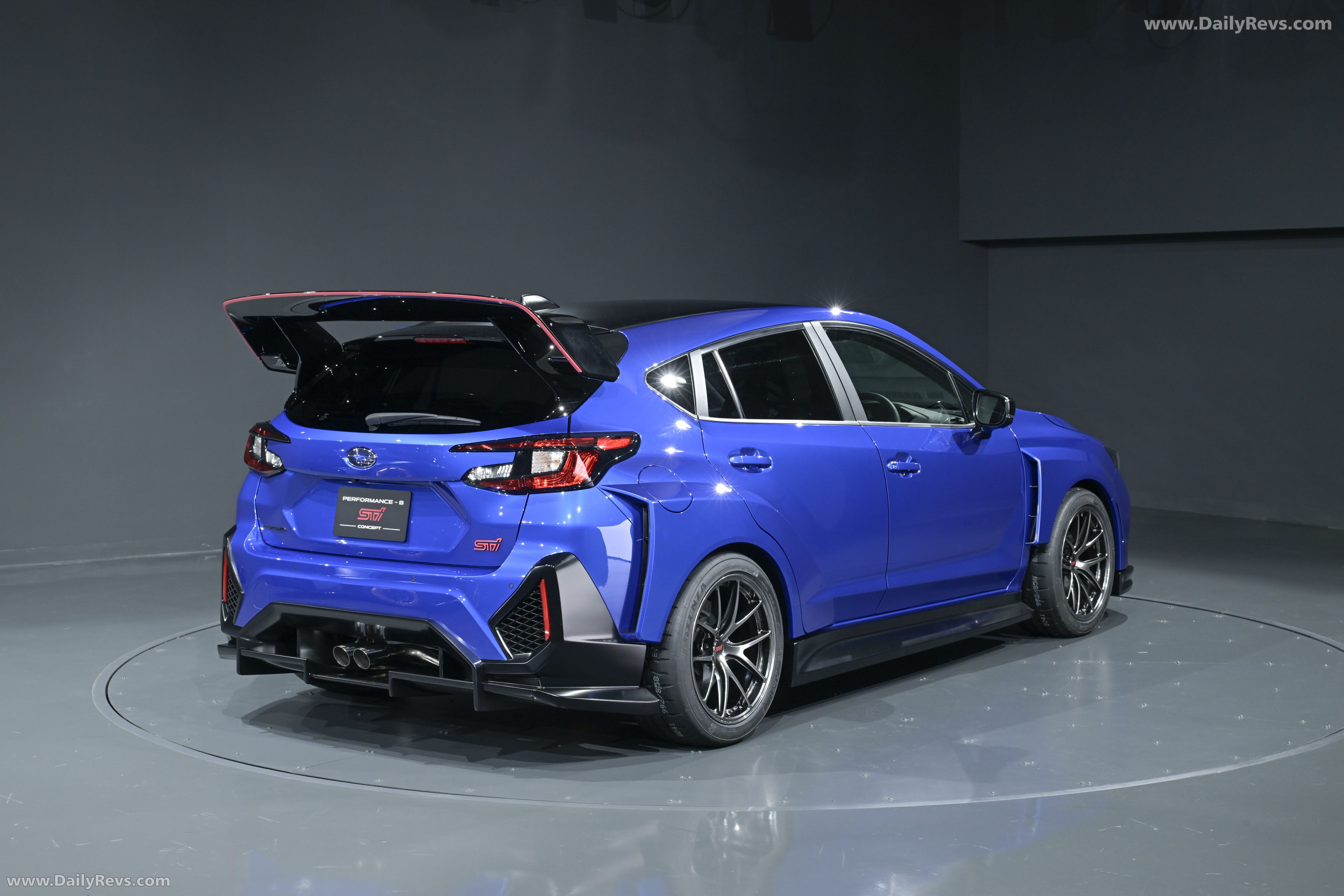 2025 Subaru Performance-B STI Concept Rear View