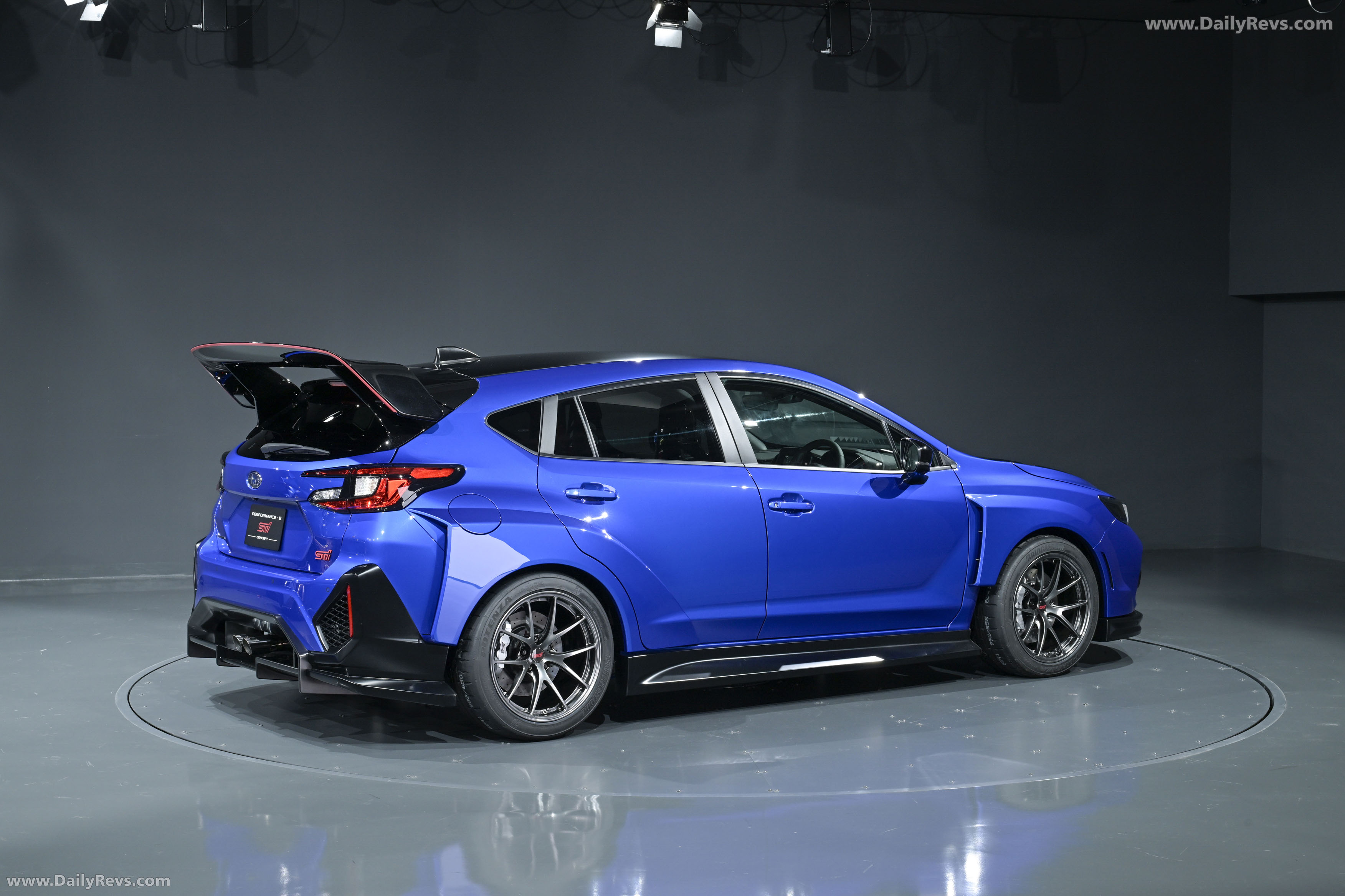 2025 Subaru Performance-B STI Concept Rear View