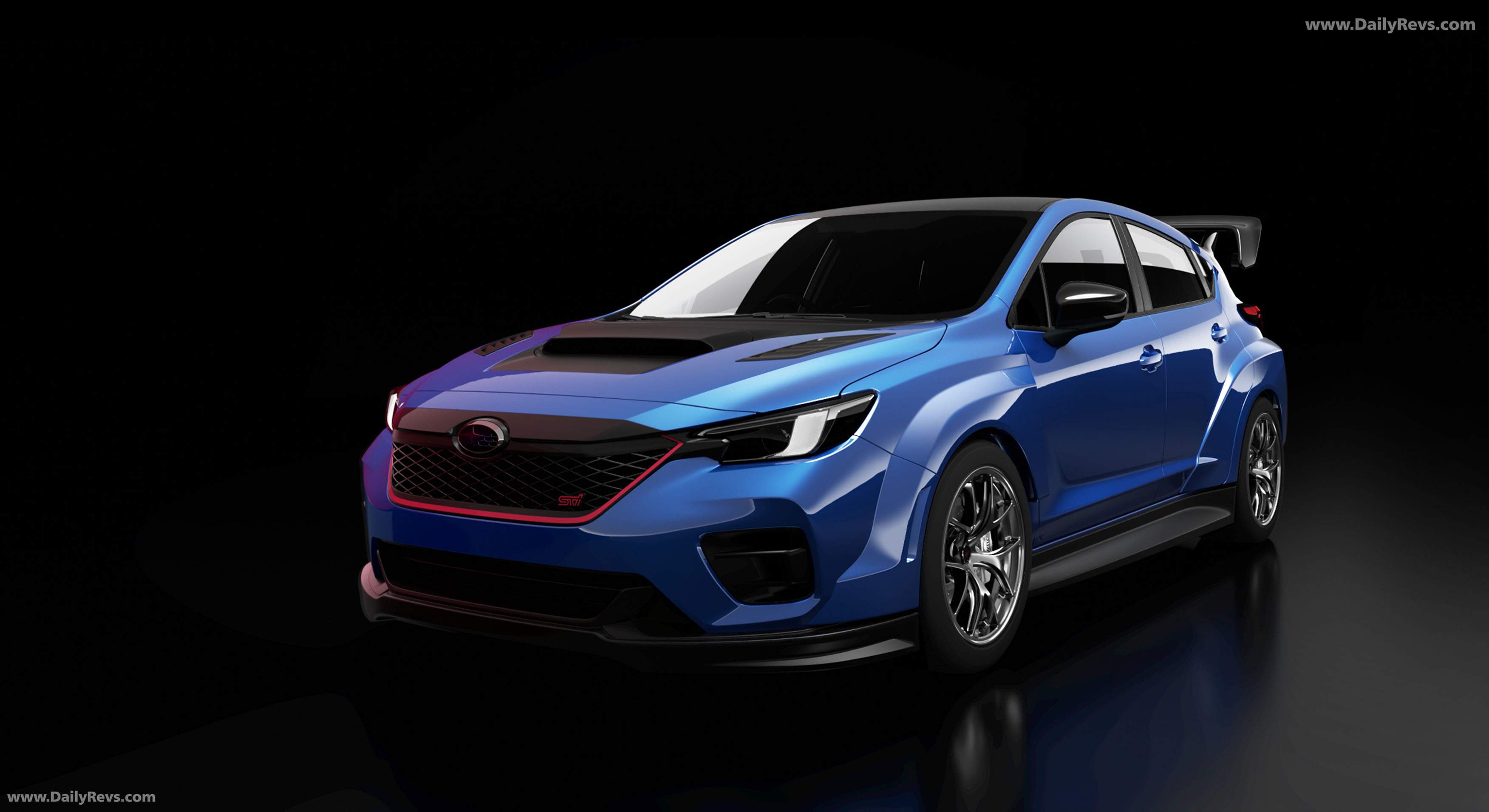 2025 Subaru Performance-B STI Concept Sketches