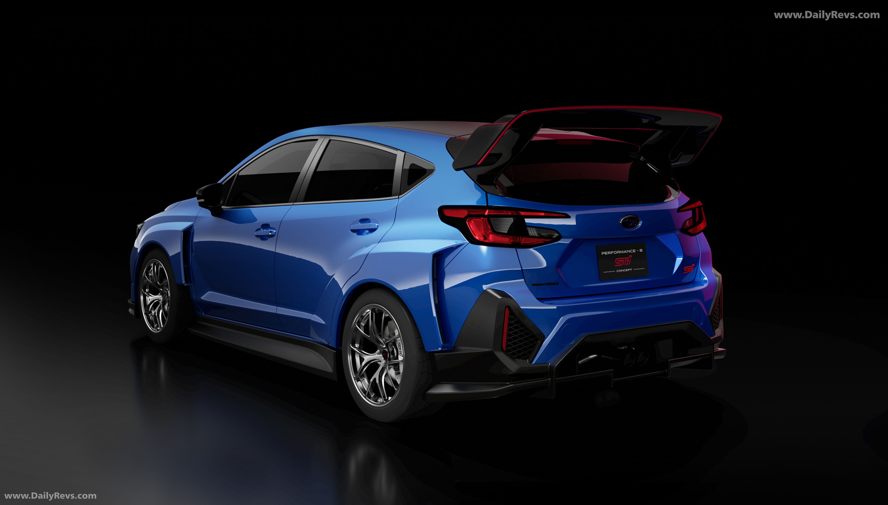 2025 Subaru Performance-B STI Concept Sketches