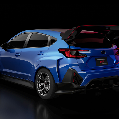 2025 Subaru Performance-B STI Concept Sketches