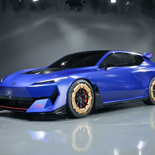 2025 Subaru Performance-E STI Concept Front View