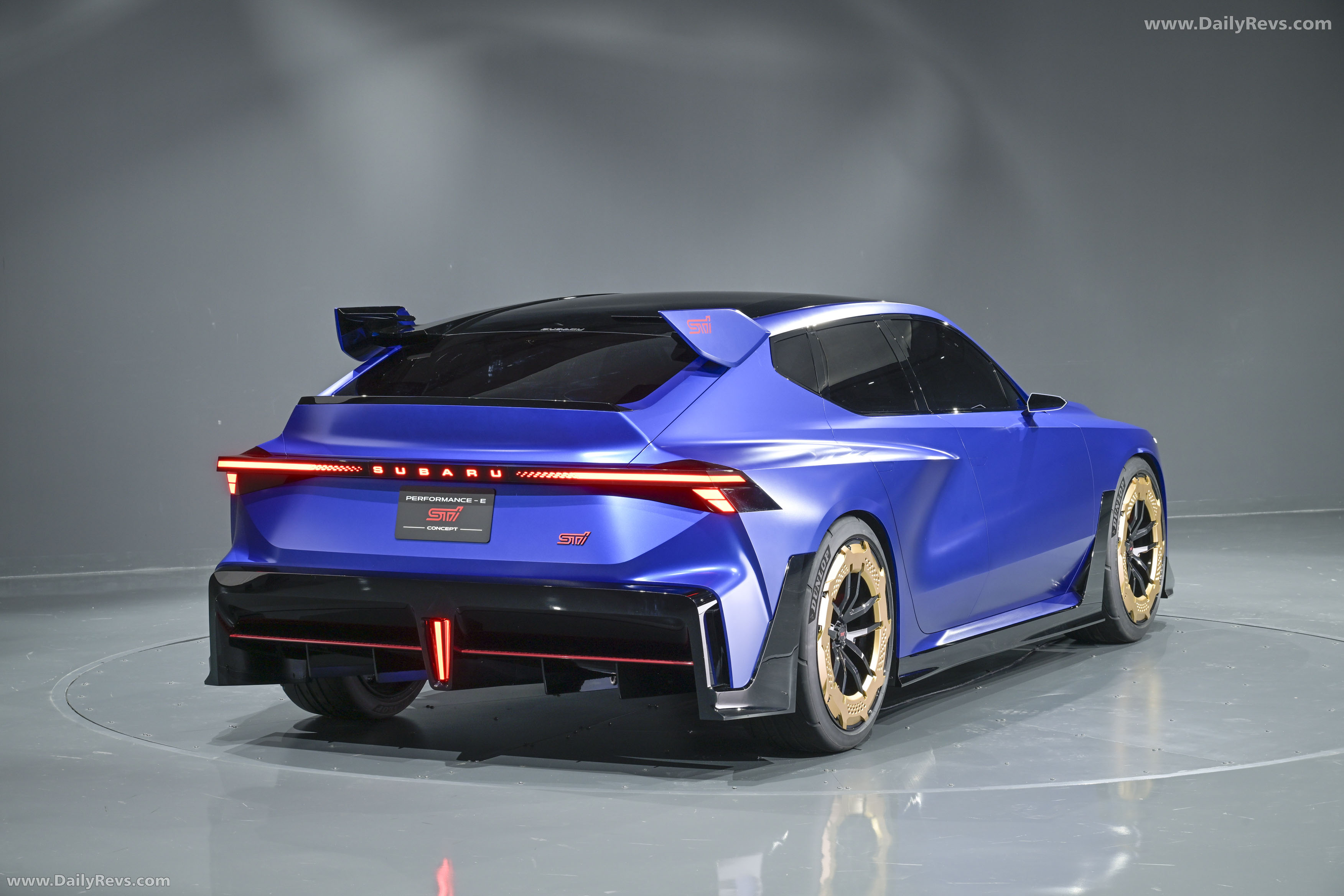 2025 Subaru Performance-E STI Concept Rear View